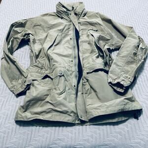 Timberland khaki windbreaker jacket